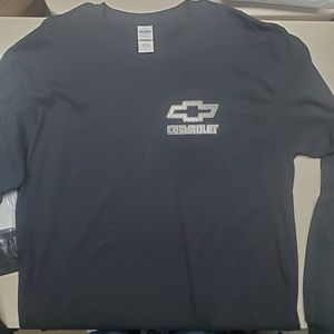 New long sleeves Silver Chevrolet Large
